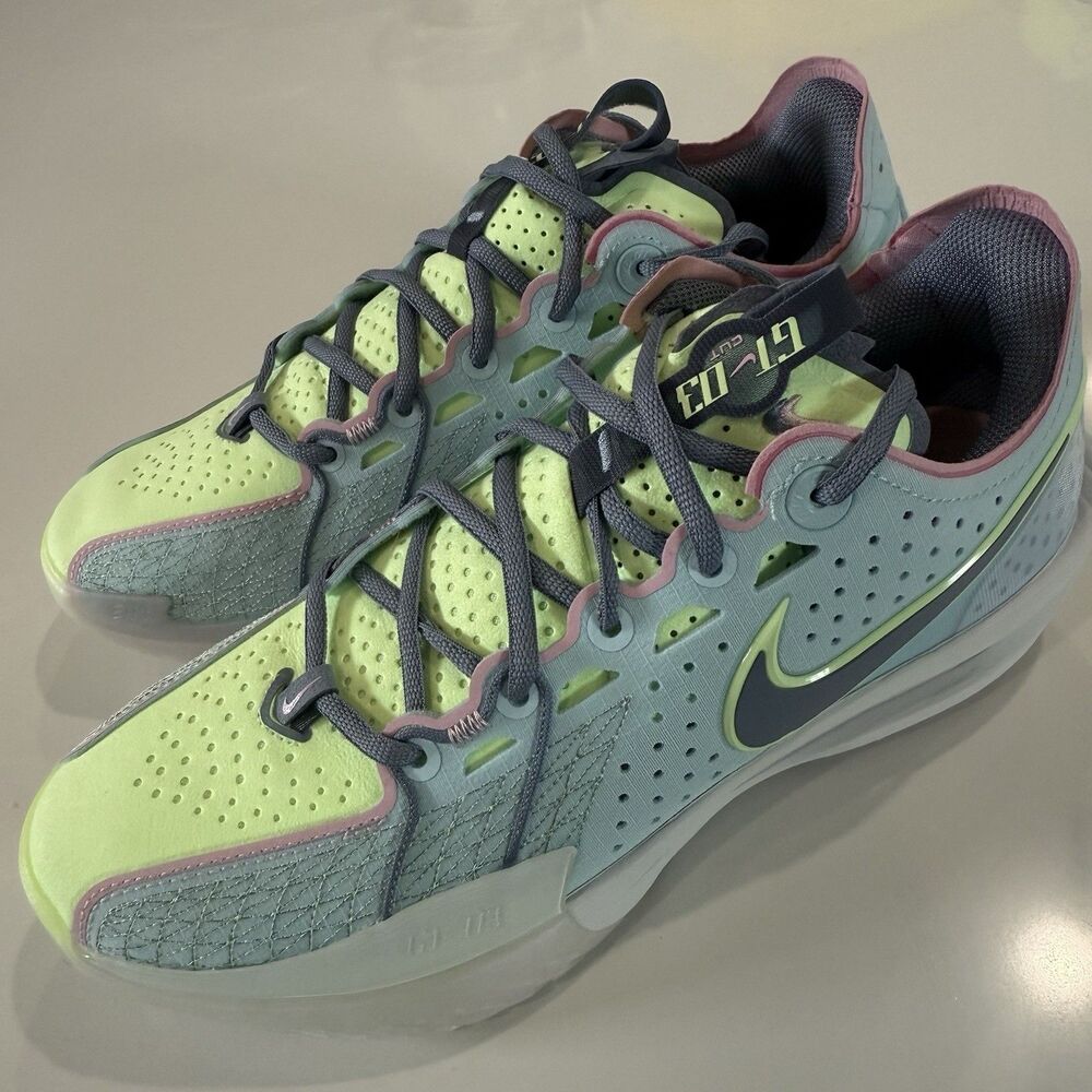 Nike Men’s Air Zoom G.T. Cut 3 Basketball Size 10 Glacier Blue |DV2913 401|